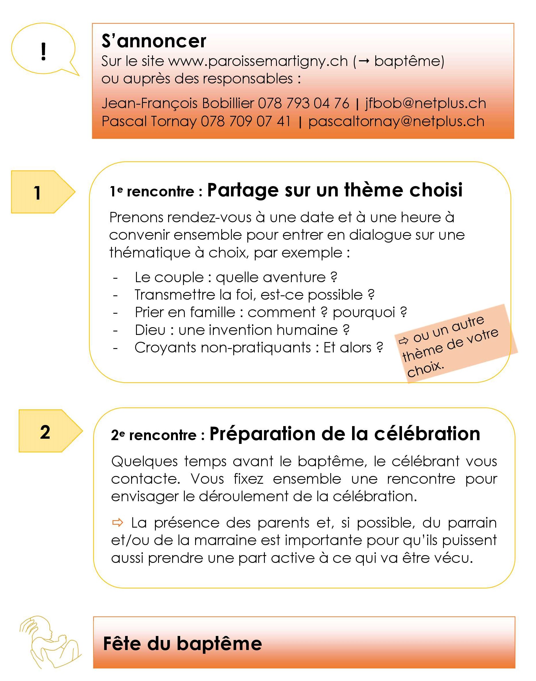 Flyer Baptême 2022 Chemin IIb